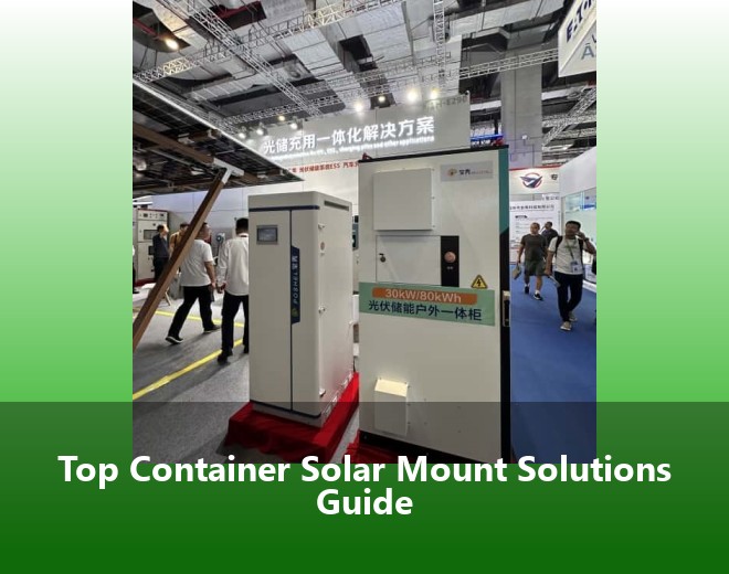 Top Container Solar Mount Solutions Guide